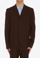 Gucci Wool Twill Single-Breasted Blazer Brown 813982-Z7AL1-2129