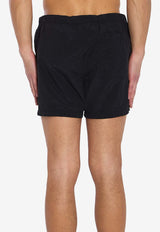 Stone Island Logo Patch Slim Swim Shorts Black K1S15B100006-S0043-V0029