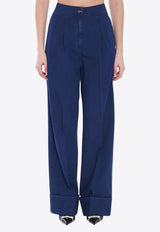 Valentino Essential Straight-Leg Jeans Blue 6B3DD19D-94B-558