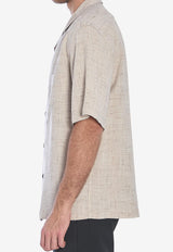 Barena Venezia Solana Gresto Short-Sleeved Shirt Beige CAU5073-4150-UNI