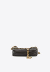 Chloé Small Heritage Calf Leather Crossbody Bag Dark Brown CH25AS585P75--24W