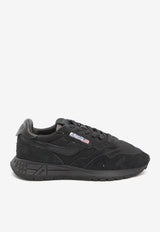 Autry Reelwind Suede Low-Top Sneakers Black WWLM-RM-04