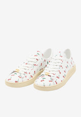 Valentino Royco Cherryfic Low-Top Sneakers White 7W2S0LX9-DRJ-CSV