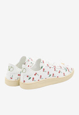 Valentino Royco Cherryfic Low-Top Sneakers White 7W2S0LX9-DRJ-CSV