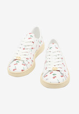 Valentino Royco Cherryfic Low-Top Sneakers White 7W2S0LX9-DRJ-CSV