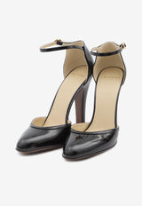 Valentino Hi Dolly 105 Patent Leather Pumps Black 7W2S0MI2-ZJM-0NO