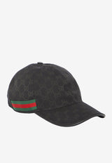 Gucci Signature Web Baseball Cap Black 200035-KQWBG-1060