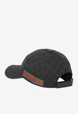 Gucci Signature Web Baseball Cap Black 200035-KQWBG-1060