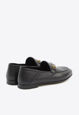 Gucci Jordaan Leather Loafers Black 414998-DCL00-1000