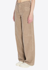 Haikure Bethany Wide-Leg Jeans Beige HEW03296-GF156PT-T0417