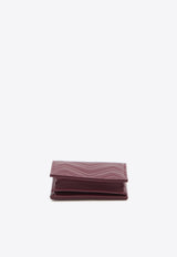 Gucci GG Marmont Foldable Wallet Burgundy 466492-DTDHV-6207