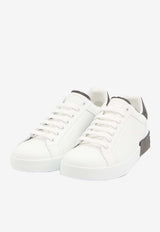 Dolce & Gabbana Portofino Leather Sneakers White CS2278-AF218-89697