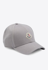 Moncler Logo Patch Baseball Cap Gray K20913B00043-04863-932