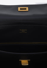 Balenciaga Medium Rodeo Leather Tote Bag Black 789772-2AA4V-1000