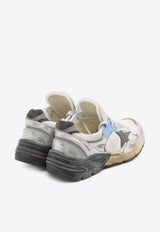 Golden Goose DB Dad-Star Laminated Leather Sneakers Silver GMF00884-F007463-70287