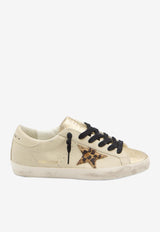 Golden Goose DB Super-Star Leather Low-Top Sneakers Beige GWF00101-F007524-15741
