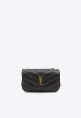 Saint Laurent Mini Lou Lou Crossbody Bag Black 821749-AAEAX-1000
