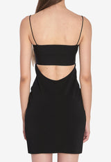 Alexander Wang Cut-Out Mini Slip Dress Black 1KC3251054--001