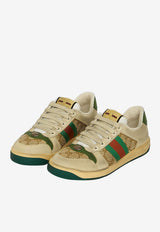 Gucci Screener Distressed Low-Top Sneakers Multicolor 570443-9Y920-9666