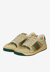 Gucci Screener Distressed Low-Top Sneakers Multicolor 570443-9Y920-9666
