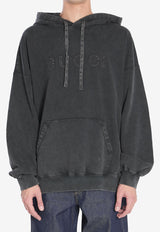 Gucci Vintage Logo Drawstring Hoodie Black 795470-XJHD3-1000