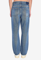 Golden Goose DB Washed Straight-Leg Jeans Blue GMP01636-P000621-50100