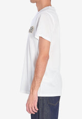 Moncler Double Logo Patches T-shirt White K20918C00035-8390Y-001