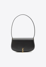 Saint Laurent Mini Voltaire Leather Shoulder Bag Black 779642-0SX0W-1000