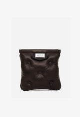 Maison Margiela Glam Slam Quilted Leather Flat Shoulder Bag Black SB1WG0005-P4300-T8013