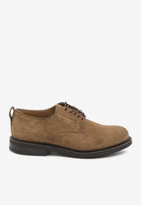 Church's Pentire 2.0 Suede Derby Shoes Brown EEC425--FOADV