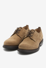 Church's Pentire 2.0 Suede Derby Shoes Brown EEC425--FOADV