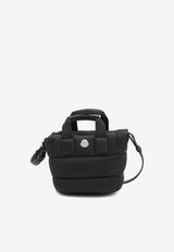 Moncler Micro Caradoc Quilted Tote Bag Black K209B5L00004-M6275-999