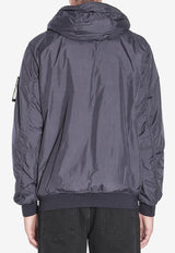 Stone Island Crinkle Reps Nylon Windbreaker Jacket Blue K2S154100013-S0A23-V0026