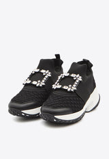 Roger Vivier Viv' Run Platform Sneakers Black RVW50624180-KOT-B999