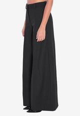 TheLatest Alma Wool Flare Pants Gray 3101W0206-ABTPB-T0037