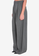 TheLatest Billie Wide-Leg Pants Gray 3111W0206-ABTP-T0445