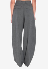 TheLatest Billie Wide-Leg Pants Gray 3111W0206-ABTP-T0445