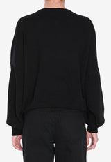 Khaite Wolfe V-neck Cashmere Sweater Black 8894650--200