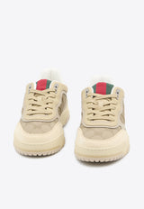 Gucci Re-Web Low-Top Sneakers Beige 831661-AAEX3-9646