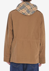 Burberry Equestrian Knight Twill Jacket Brown 8106036--C2234