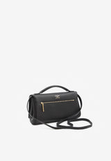 Balenciaga Small Bel Air Leather Clutch Black 834943-2ABAV-1000