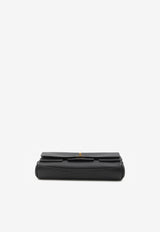 Balenciaga Small Bel Air Leather Clutch Black 834943-2ABAV-1000