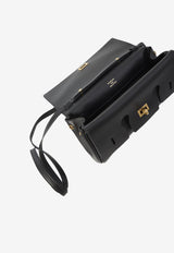 Balenciaga Small Bel Air Leather Clutch Black 834943-2ABAV-1000