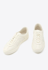 Gucci G75 Perforated Leather Low-Top Sneakers White 795430-AAEFI-9110