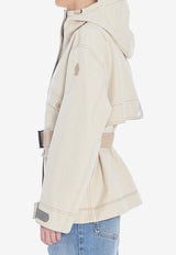 Moncler Grenoble Tarkine Belted Field Jacket Beige 1A00011-598C5-268