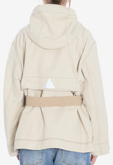 Moncler Grenoble Tarkine Belted Field Jacket Beige 1A00011-598C5-268