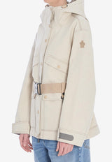 Moncler Grenoble Tarkine Belted Field Jacket Beige 1A00011-598C5-268