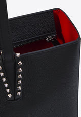 Christian Louboutin Cabata Grained Leather Tote Bag Black 3255085-B078-BLACK