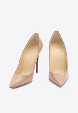 Christian Louboutin Kate 100 Patent Leather Pumps Nude 3191411-PK20-NUDE
