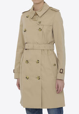 Burberry Heritage Kensington Trench Coat Beige 8079411--A1366